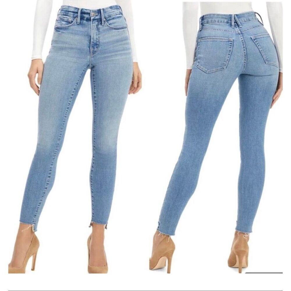 Good American Good Legs Light Wash Jeans 00/24